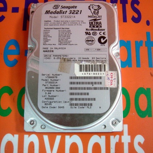 Seagate hard drive st33221a /